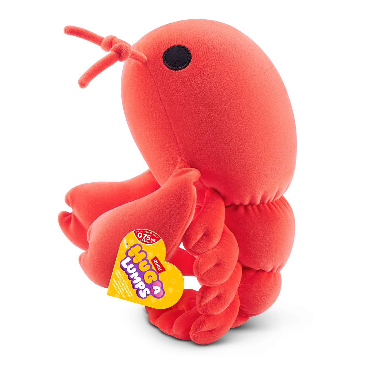 Мягкая игрушка Zuru HUG A LUMPS рак Ленни 13 см - фото 7