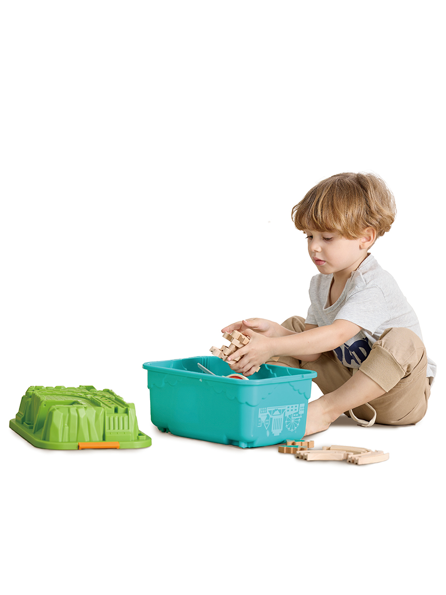 Набор железнодорожный Hape E3783_HP - фото 7