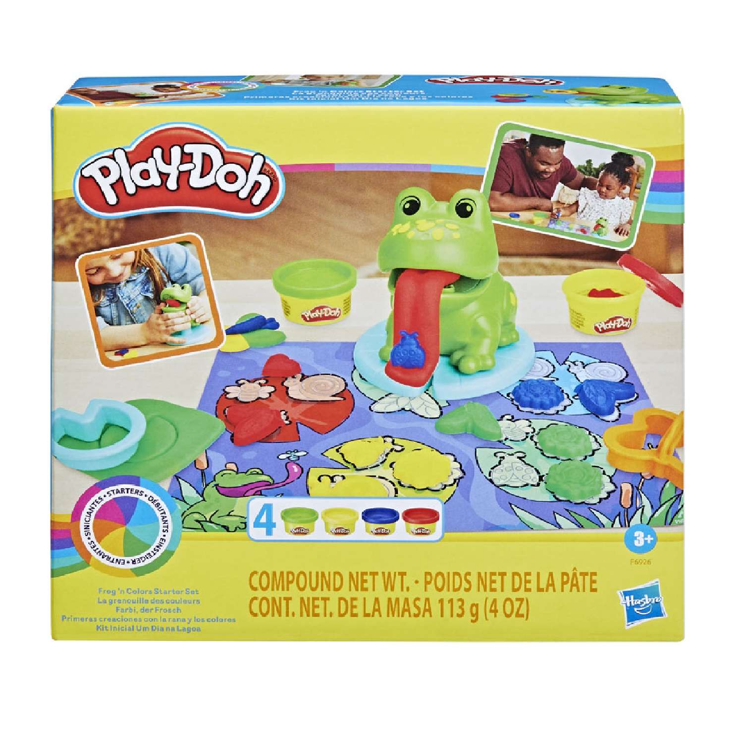 Пластилин Play-Doh Веселая лягушка - фото 1