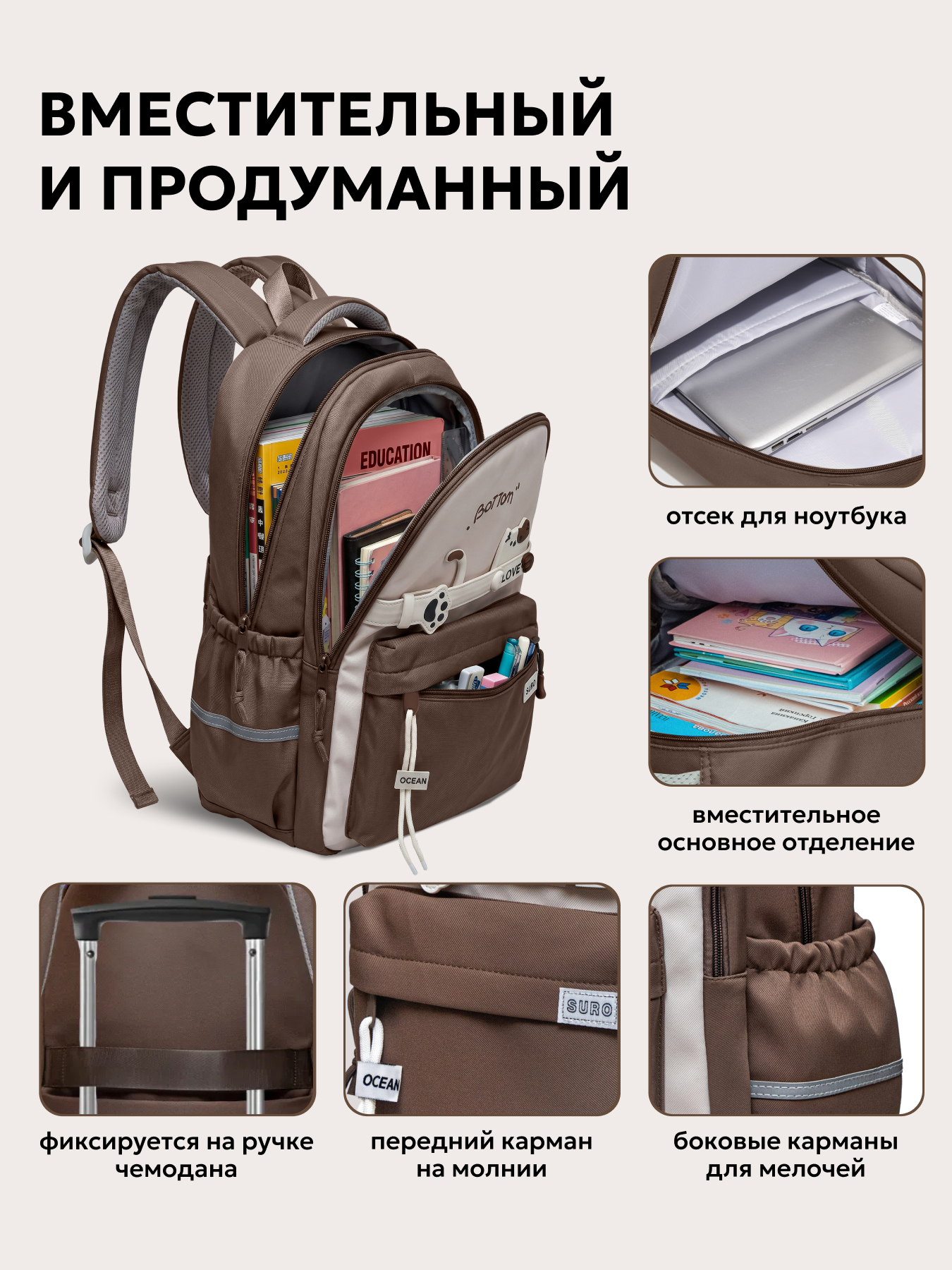 Рюкзак LUXMAN для детей универсальный - фото 4