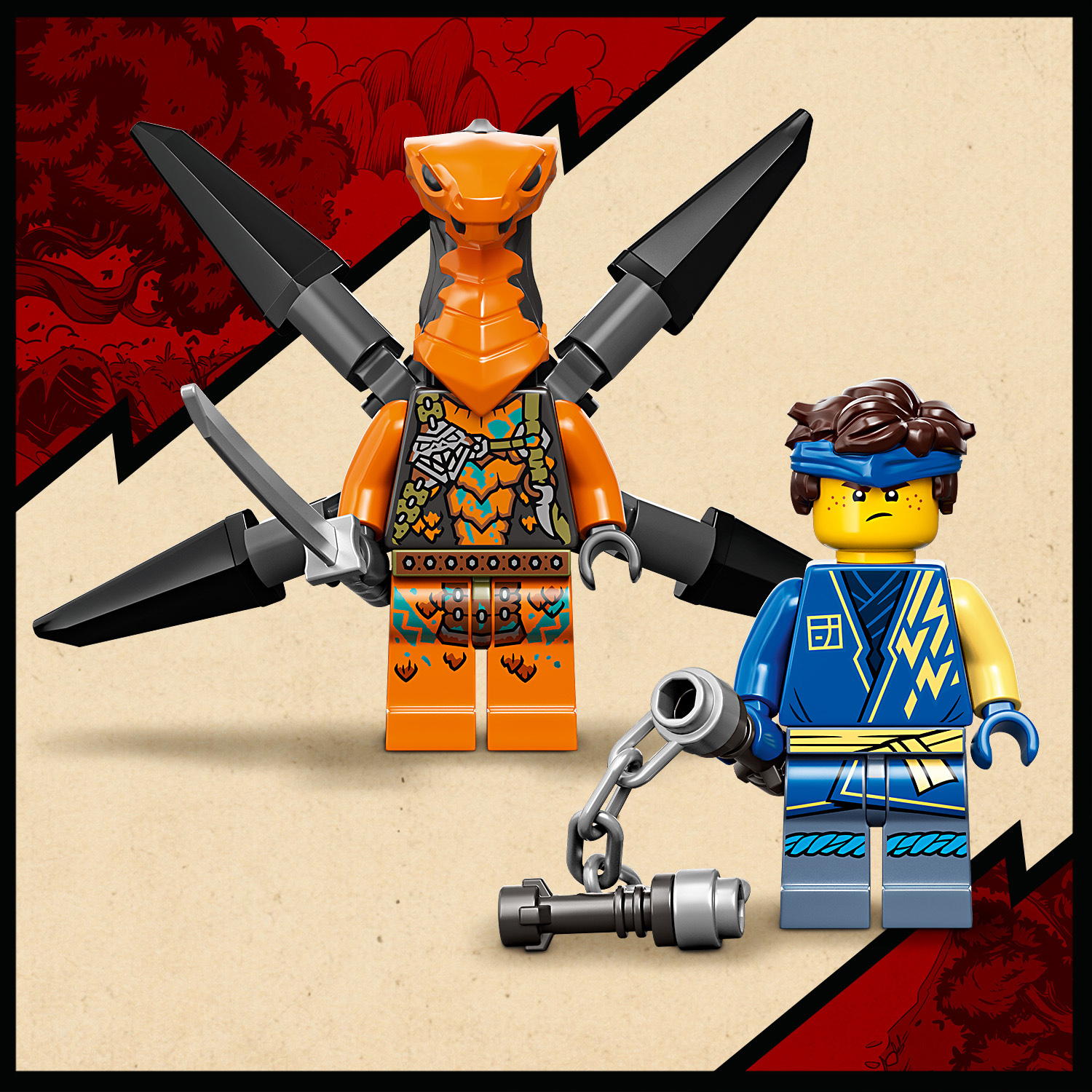 Конструктор LEGO NINJAGO Грозовой дракон ЭВО Джея - фото 6