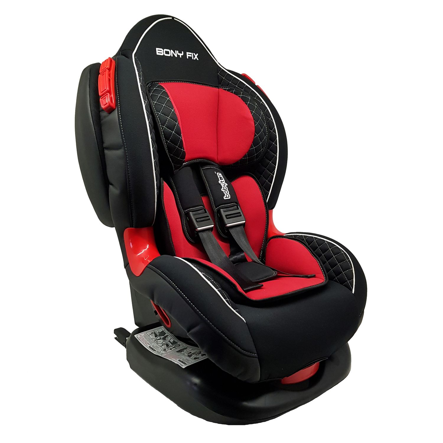 Автокресло Babyton Bony Red Isofix 1/2 (9-25 кг) - фото 3