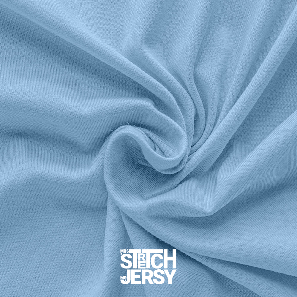 Пеленки для новорожденных Mrs.Stretch Mr.Jersy хлопок 90х110 набор 3 шт цвет голубой / белый - фото 12