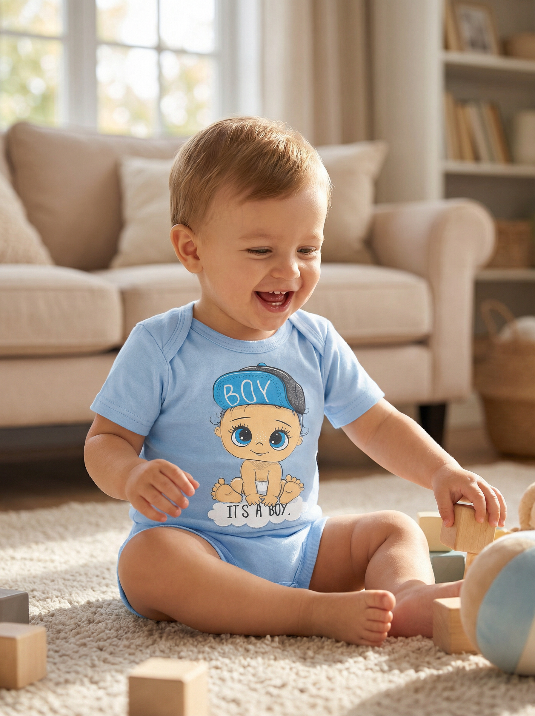 Комплект Утенок 706п голубой малыш - фото 1