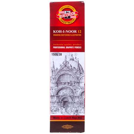 Карандаши чернографитные Koh-I-Noor 12 шт.