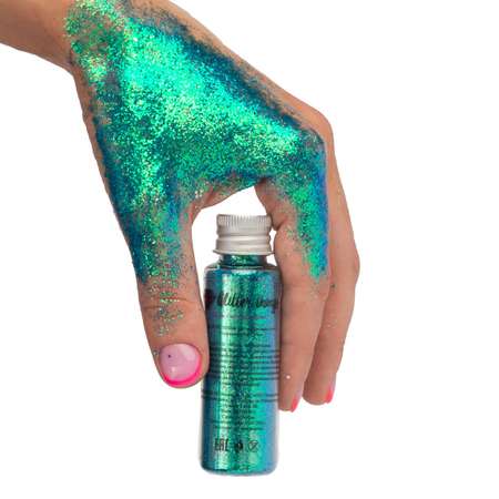 Блестки Glitter Things для макияжа маникюра рисования и декора Подводный Мир