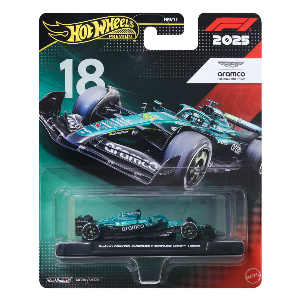 Болид Hot Wheels Premium Formula 1 JKD87 1:64 JKD87 - фото 2