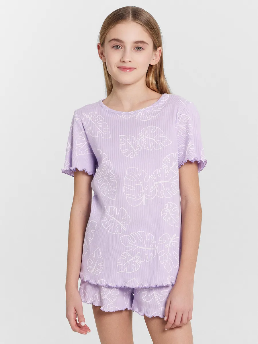 Пижама Mark Formelle (Марк Формэль) 567739/листья на рибане - фото 1