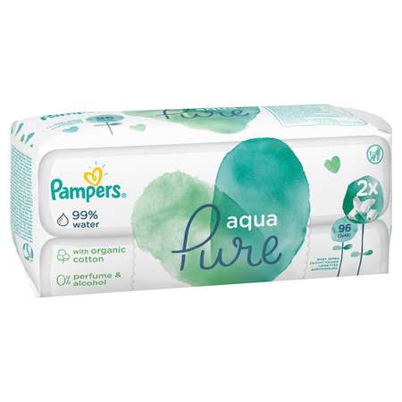 Влажные салфетки Pampers Aqua 96 шт.