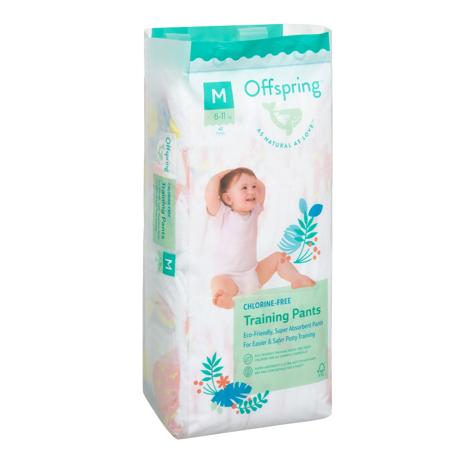 Трусики Offspring M (6-11 кг) 42 шт. - фото 3
