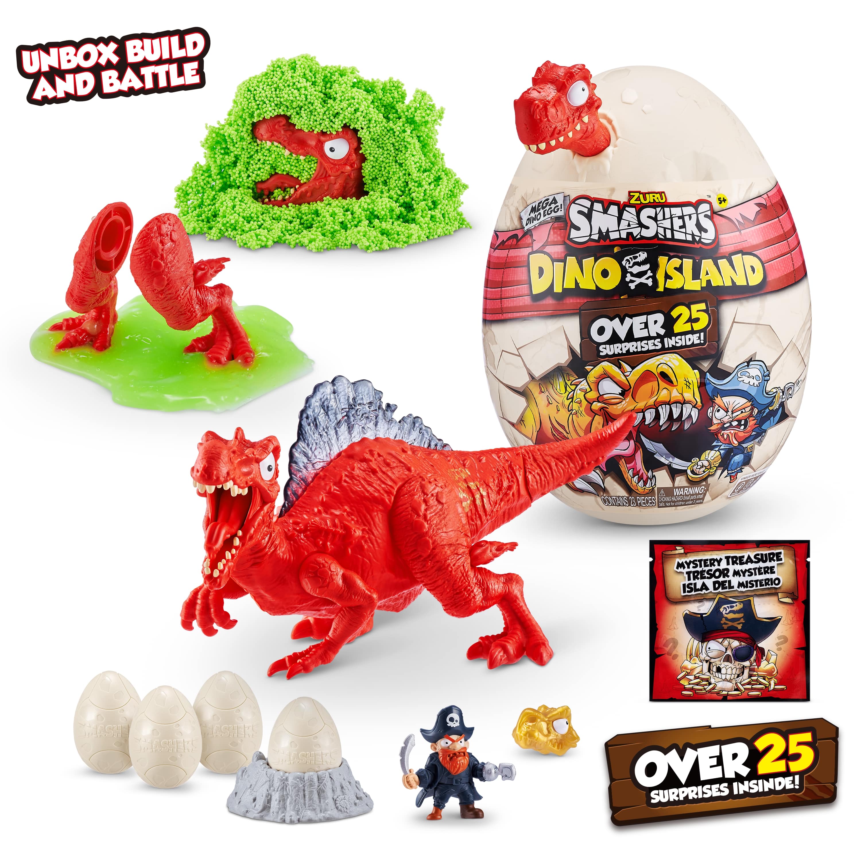 Игровой набор Zuru Smashers Dino Island остров Динозавров - фото 4