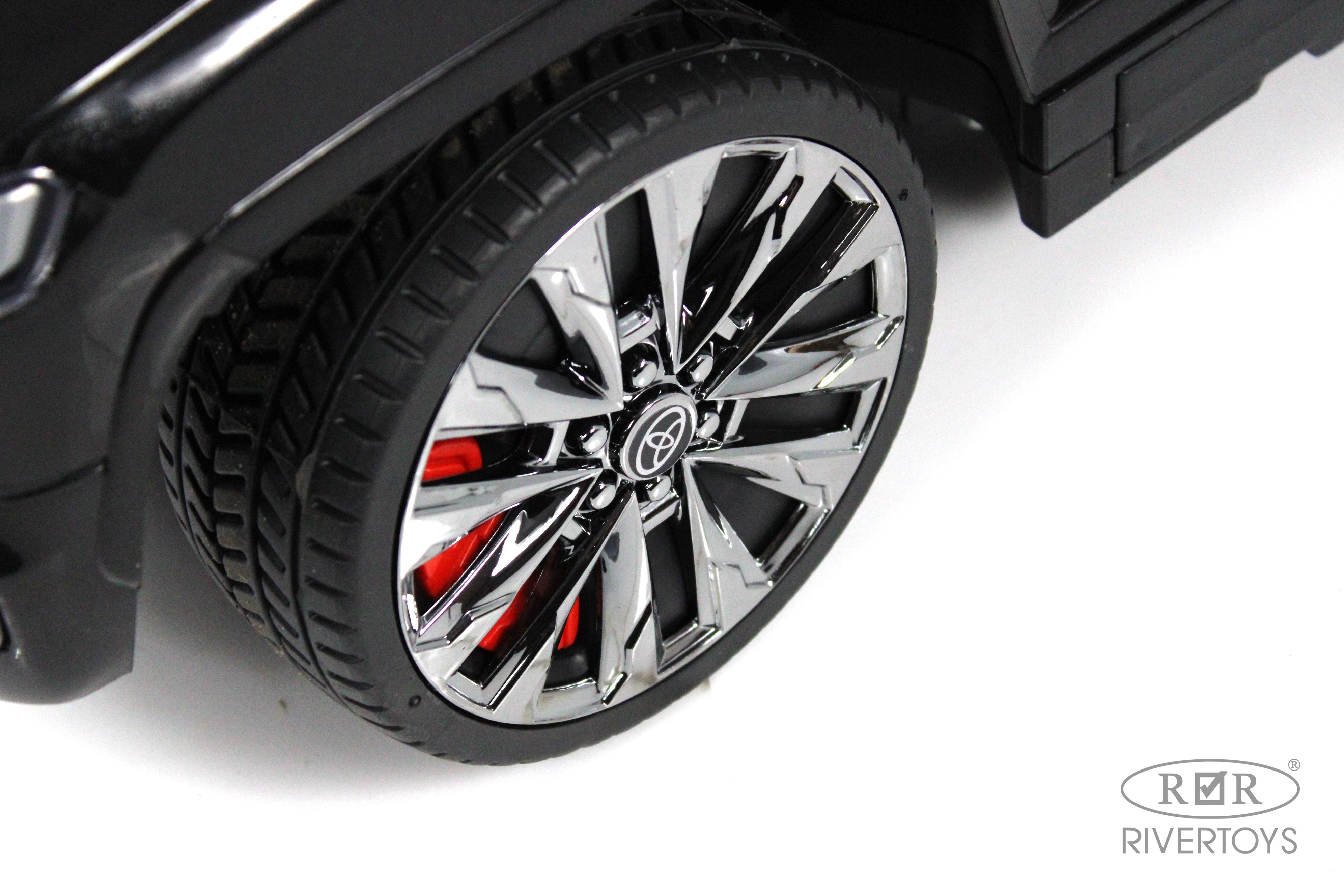 Электромобиль RIVERTOYS Toyota Z002ZZ-A-BLACK С пультом ДУ - фото 13
