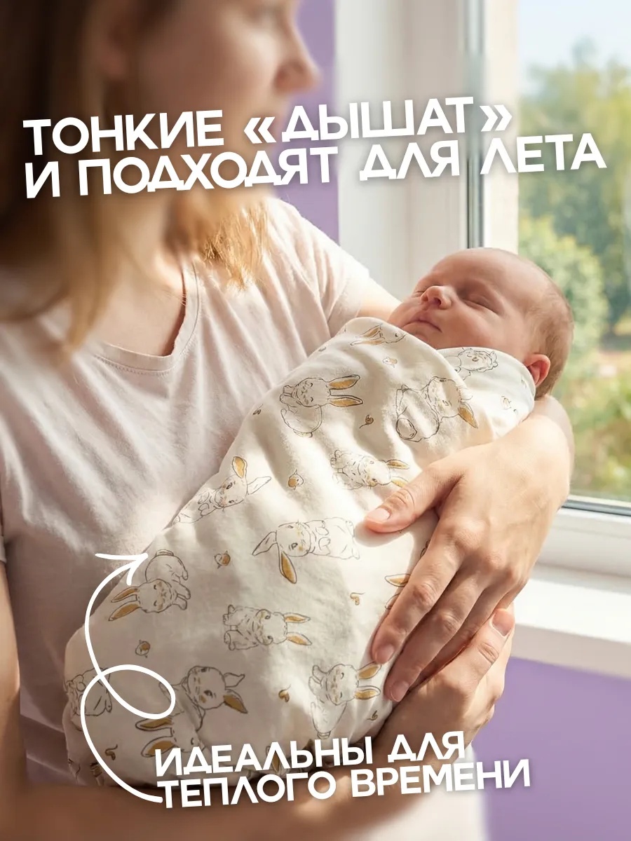 Пелёнка Bestroni 90х100 см 5 шт. - фото 4