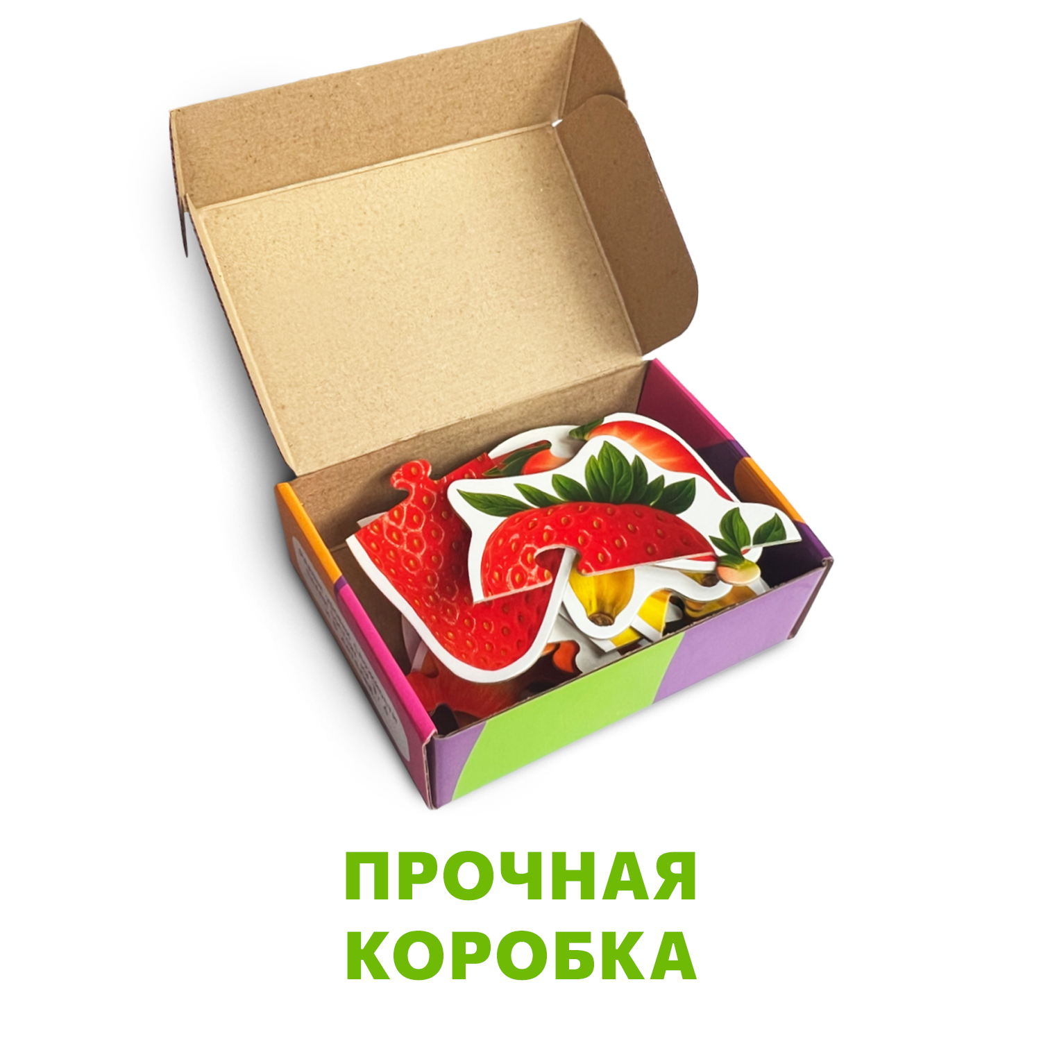 Пазл Бигр Ягоды и фрукты, УД154 классический - фото 8