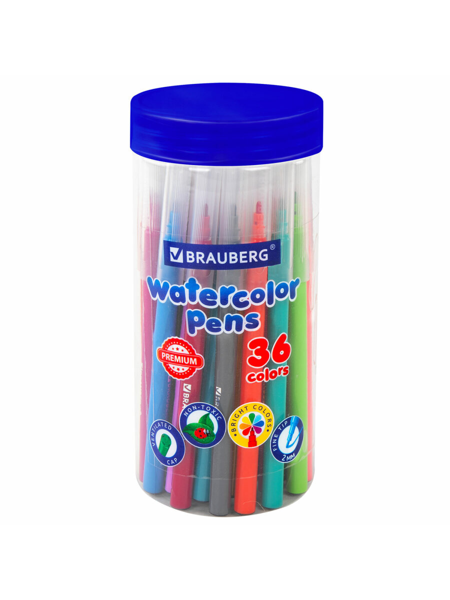 Фломастеры Brauberg 36 цв. - фото 8