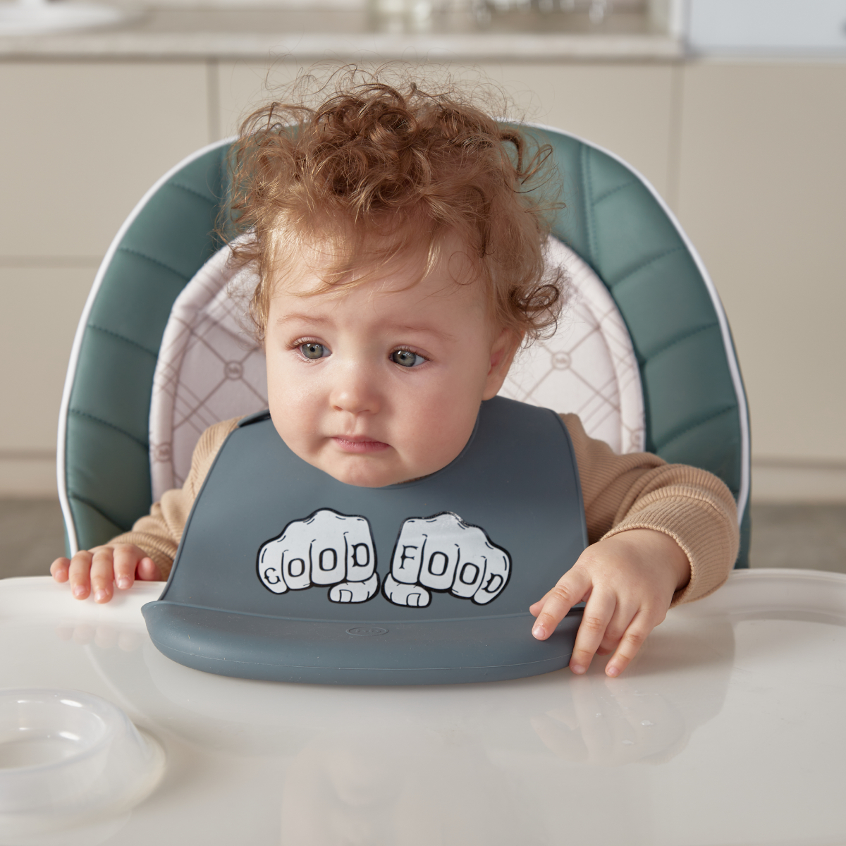 Нагрудник Happy Baby пластик - фото 4