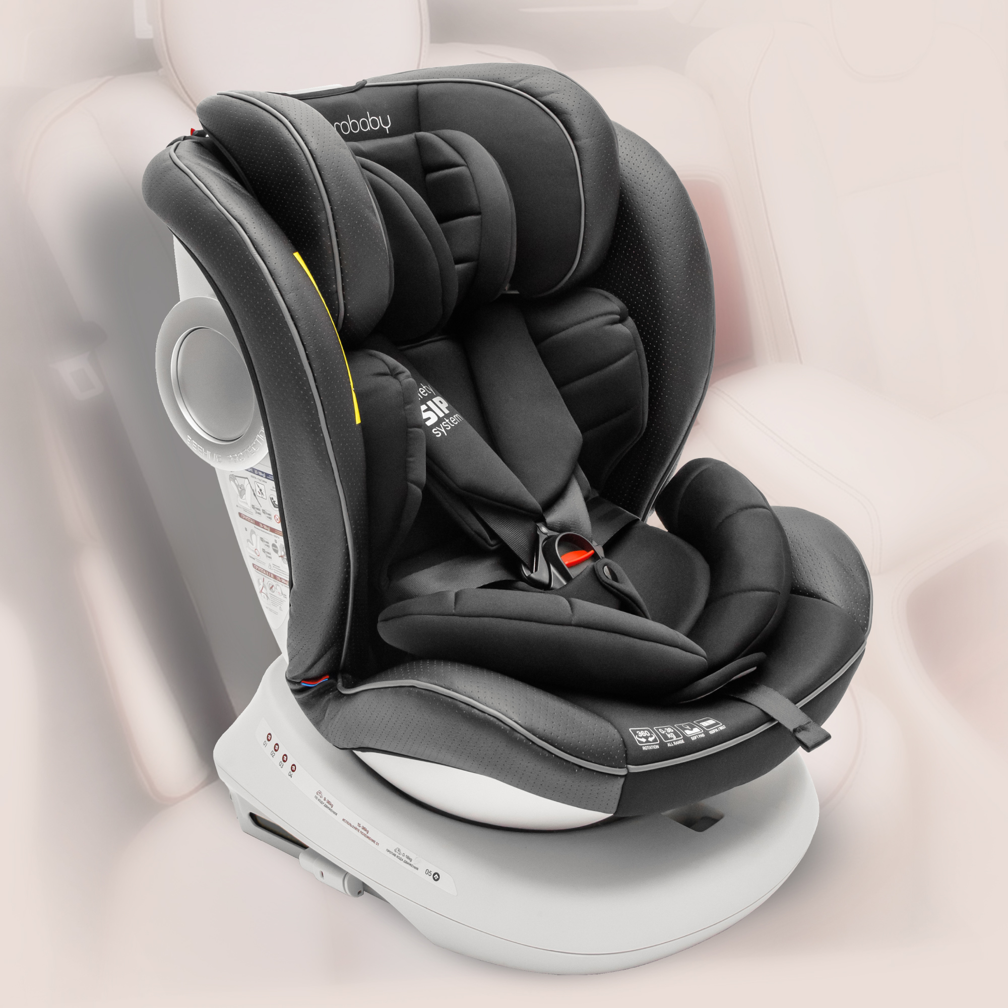 Автокресло Amarobaby Isofix 1/2/3 (9-36 кг) - фото 1