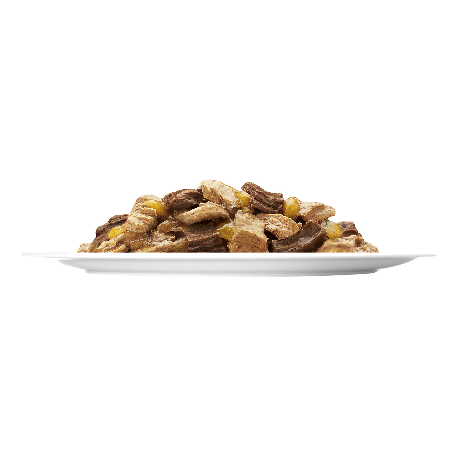 Корм влажный для кошек Felix 85г Аппетитные кусочки двойная вкуснятина с ягненком и курицей в желе пауч - фото 3