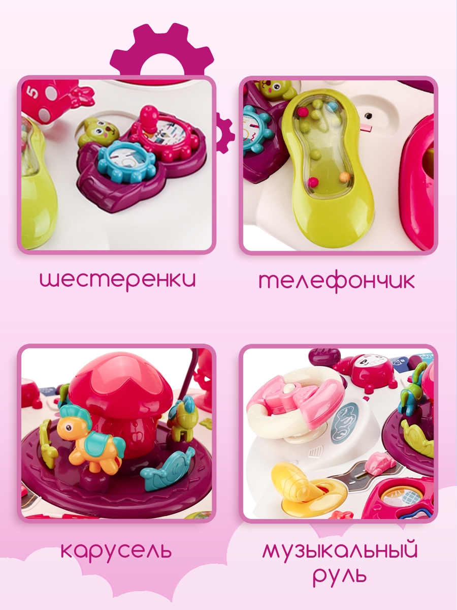 Игрушка Рыжий кот развивающий центр - фото 4