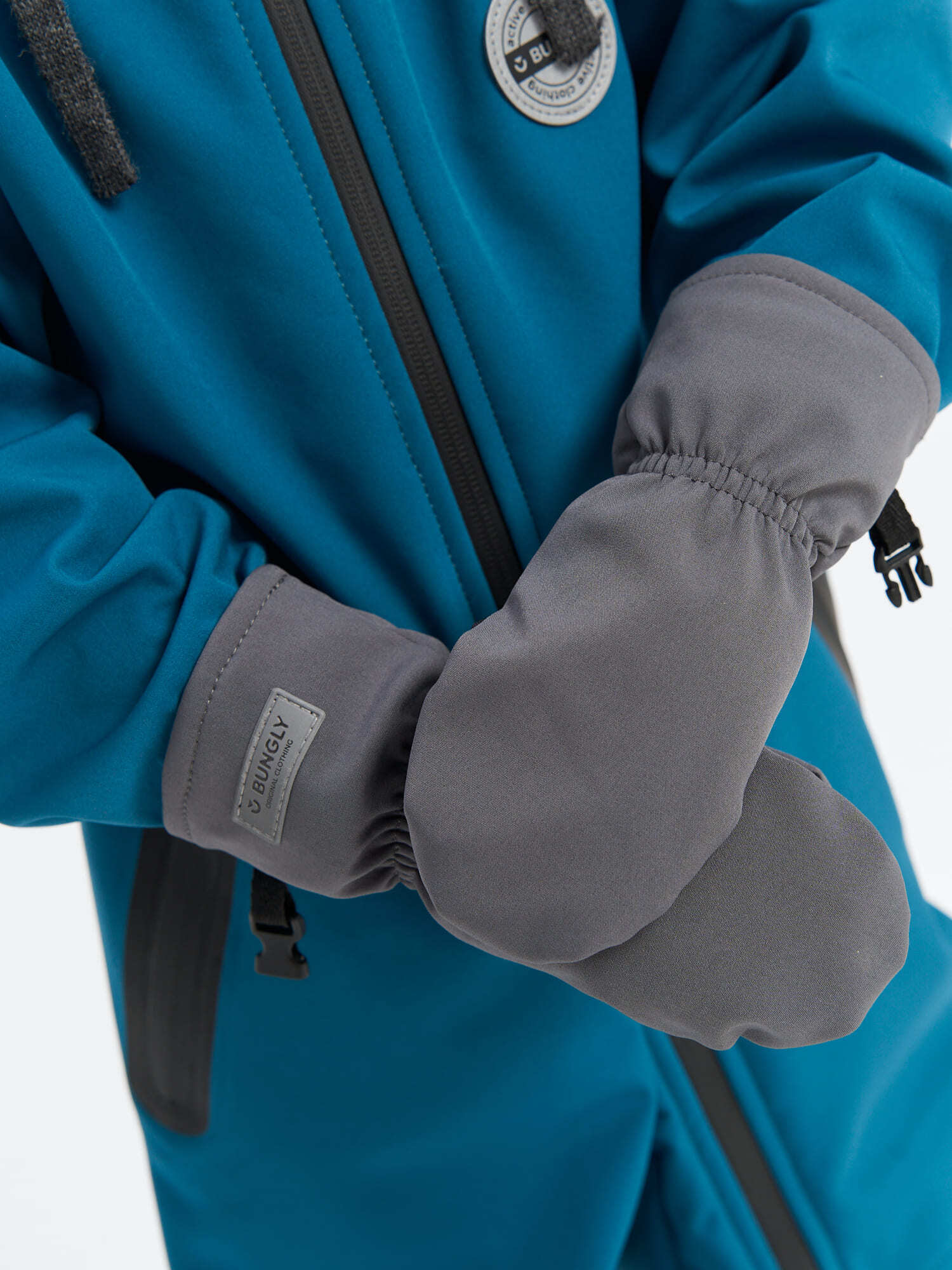 Варежки BUNGLY 1R8407/Графит - фото 3