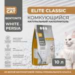 Наполнитель HOMECAT 10 л комкующийся, минеральный