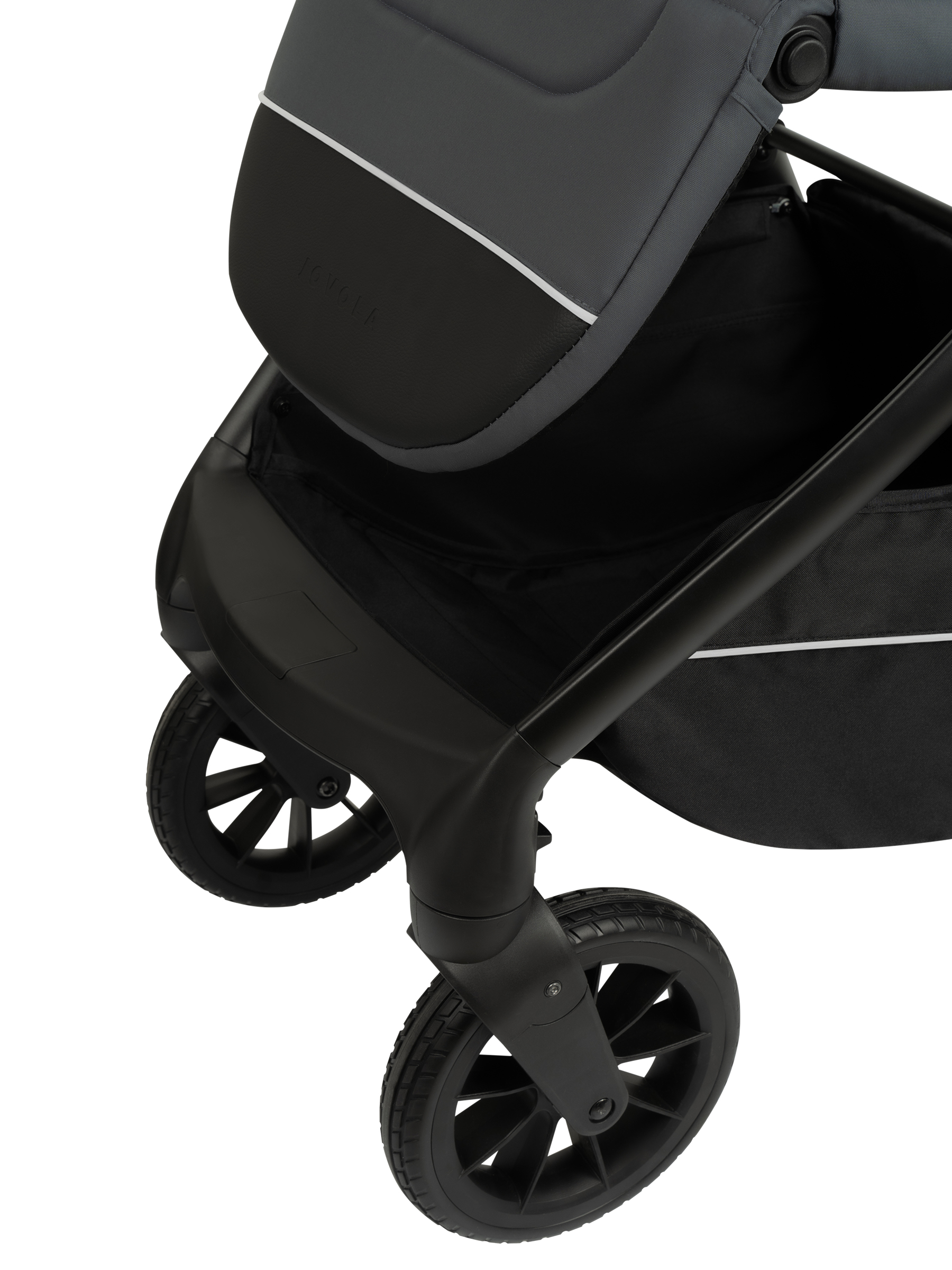 Коляска прогулочная JOVOLA LYRA серый - фото 40