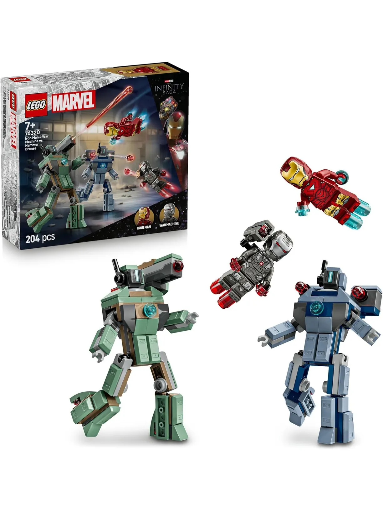 Конструктор LEGO Marvel Super Heroes Железный Человек 204 дет. - фото 1