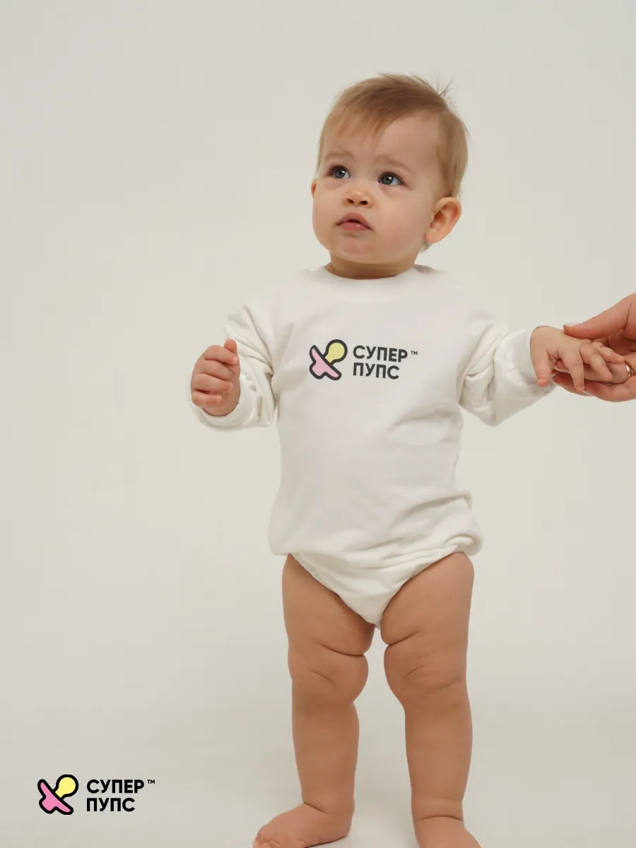 Боди Супер Пупс ромпер/молочный/суперпупс - фото 11