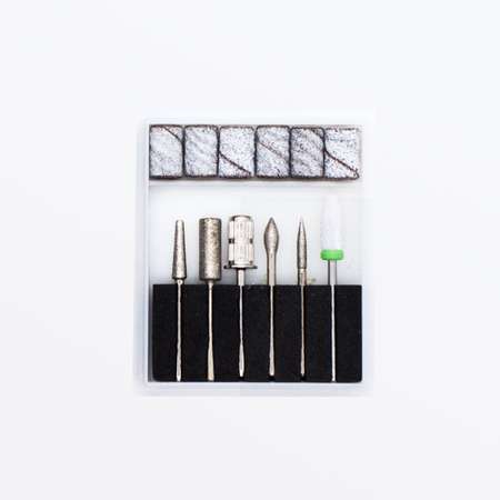 Маникюрный аппарат 6 насадок GESS Black Nail