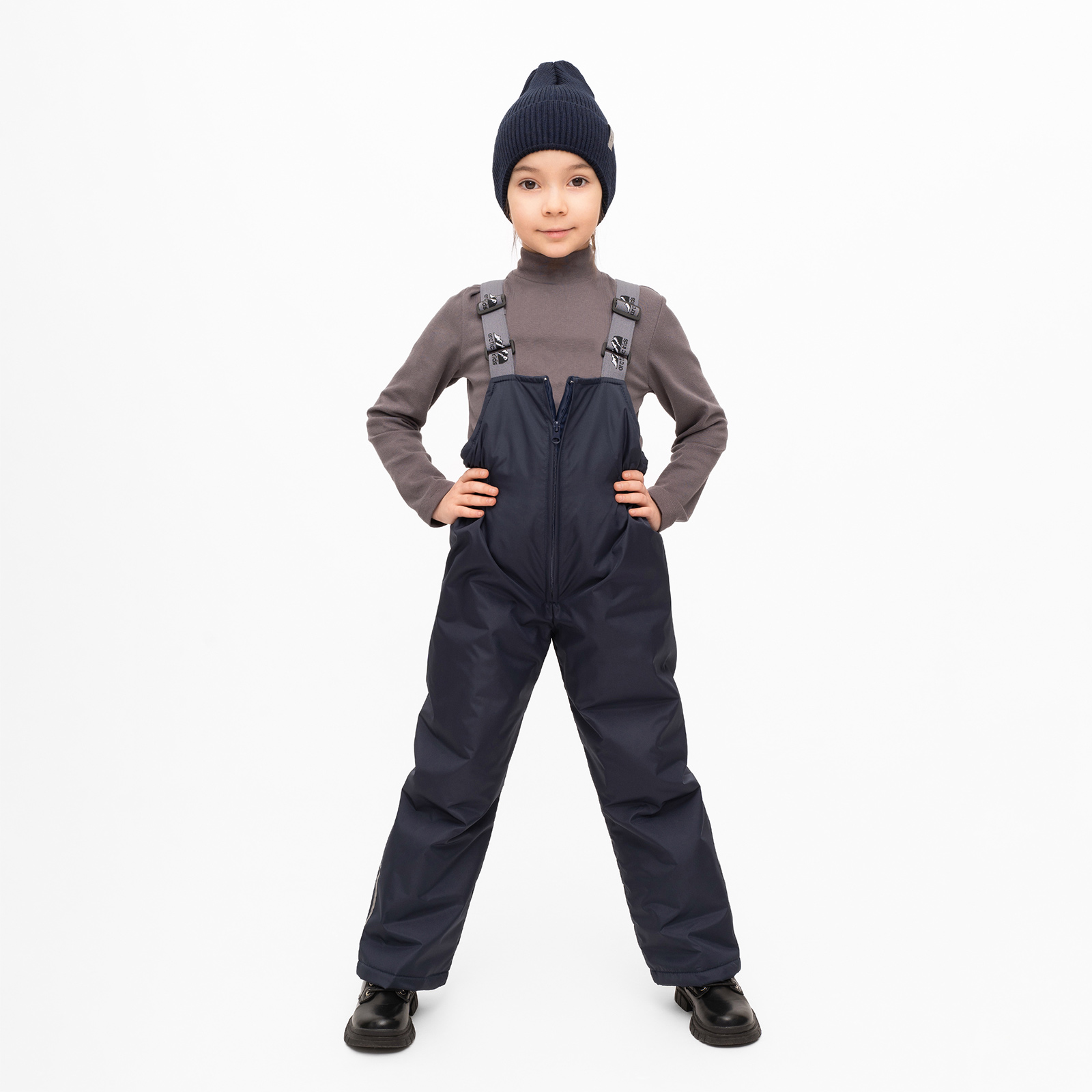 Полукомбинезон Arctic kids 60-006/2 синий - фото 15