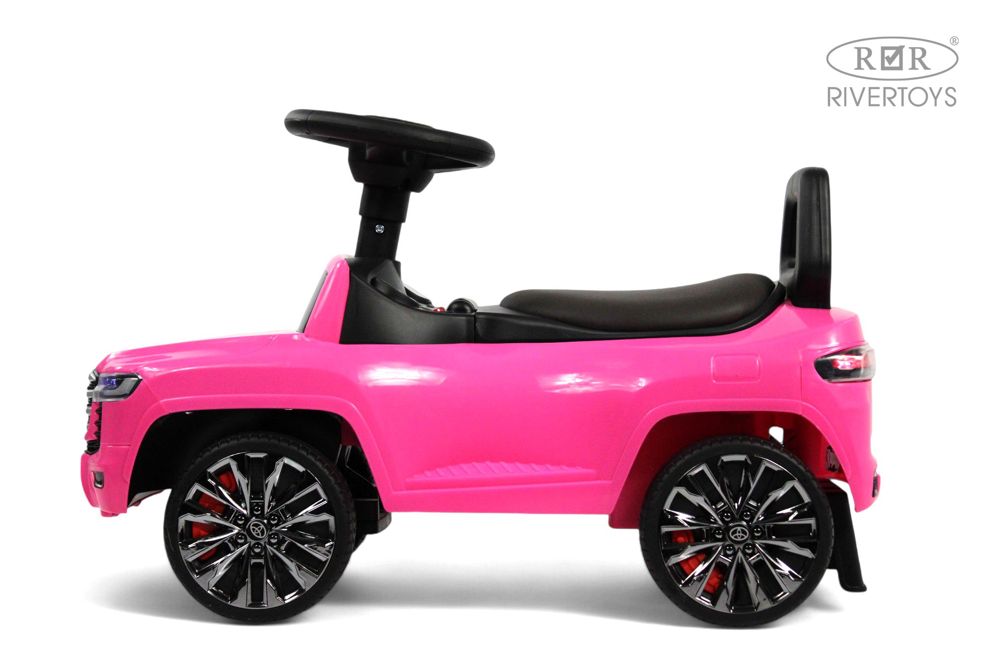 Каталка RIVERTOYS Z002ZZ-D-PINK розовый - фото 4