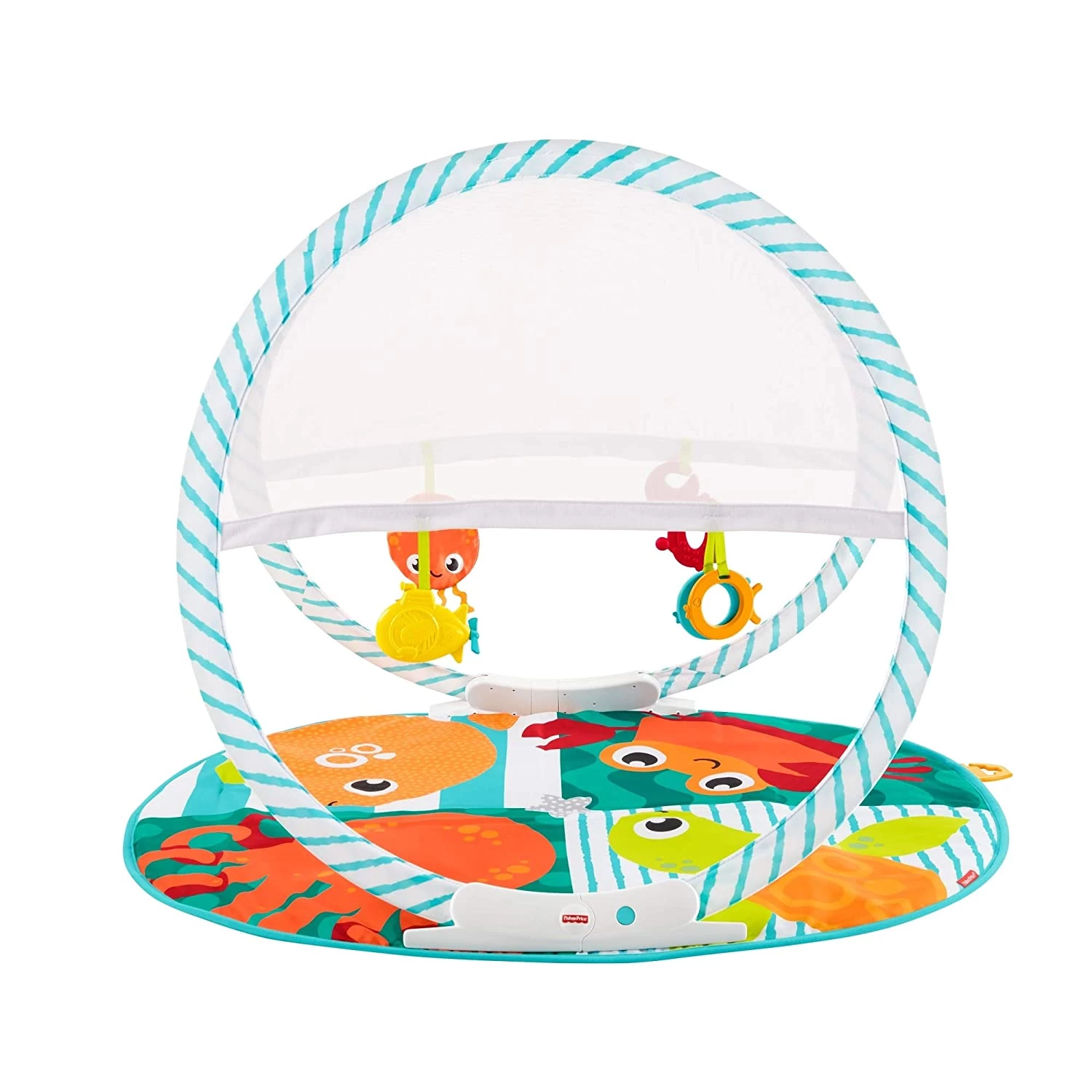 Коврик Fisher Price с дугами Гимнастика Яркие друзья - фото 2