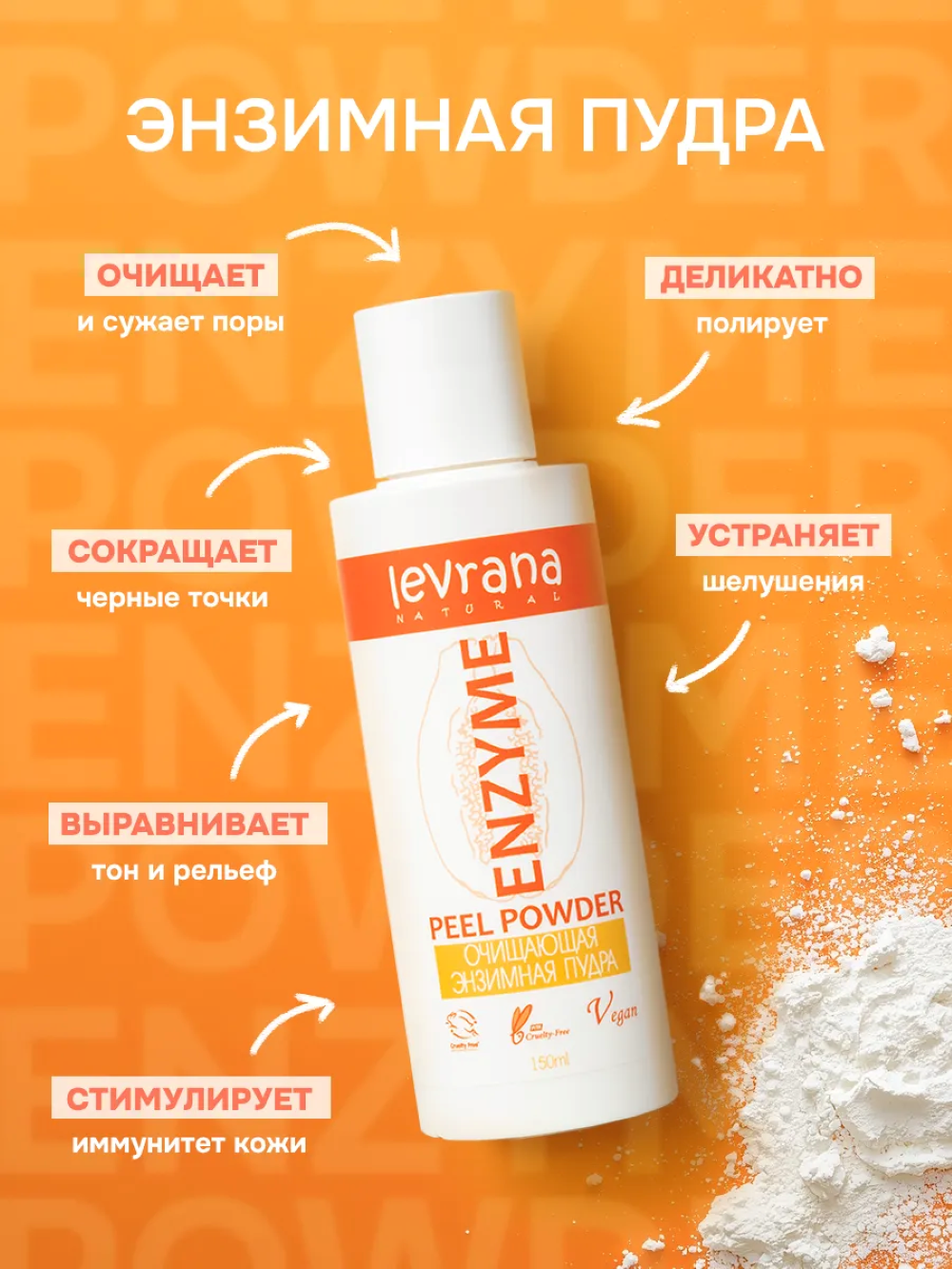 Пудра levrana 150 мл - фото 2