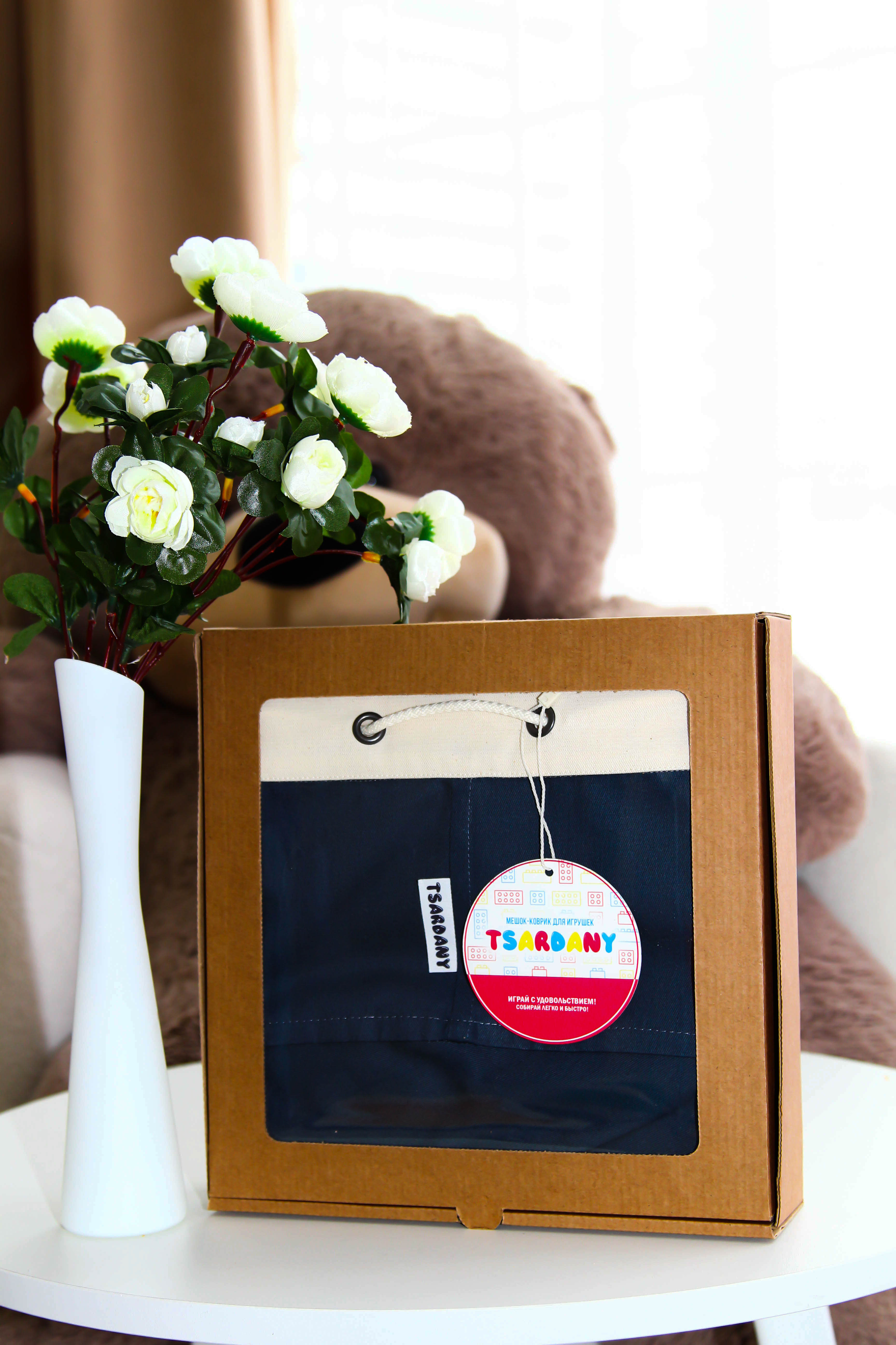 Мешок для игрушек TSARDANY L gray - фото 2