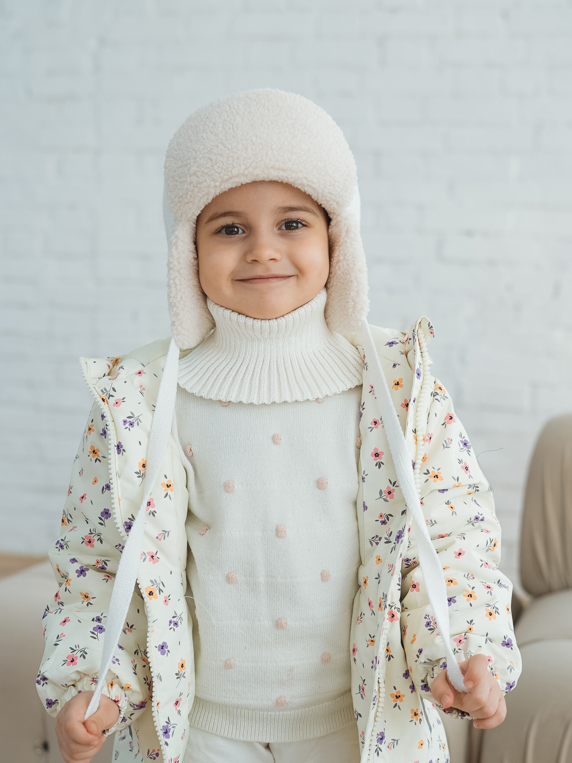 Шапка-ушанка Starkoff Kids Д301115 - фото 26