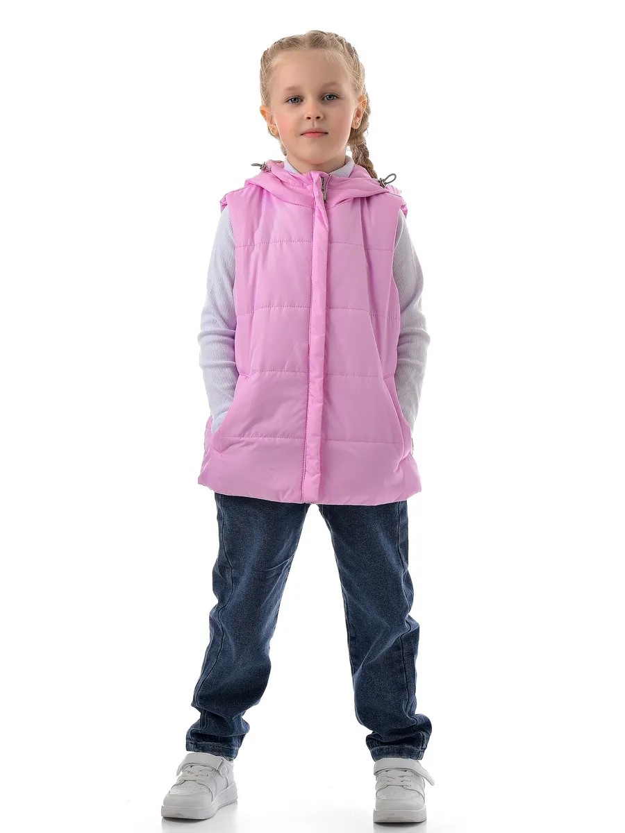 Жилет Rusland 925/св.розовый - фото 2