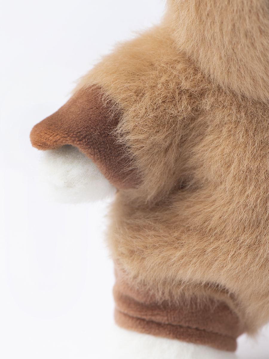 Мягкая игрушка TeddyTales Медведь в костюме Капибары - фото 8