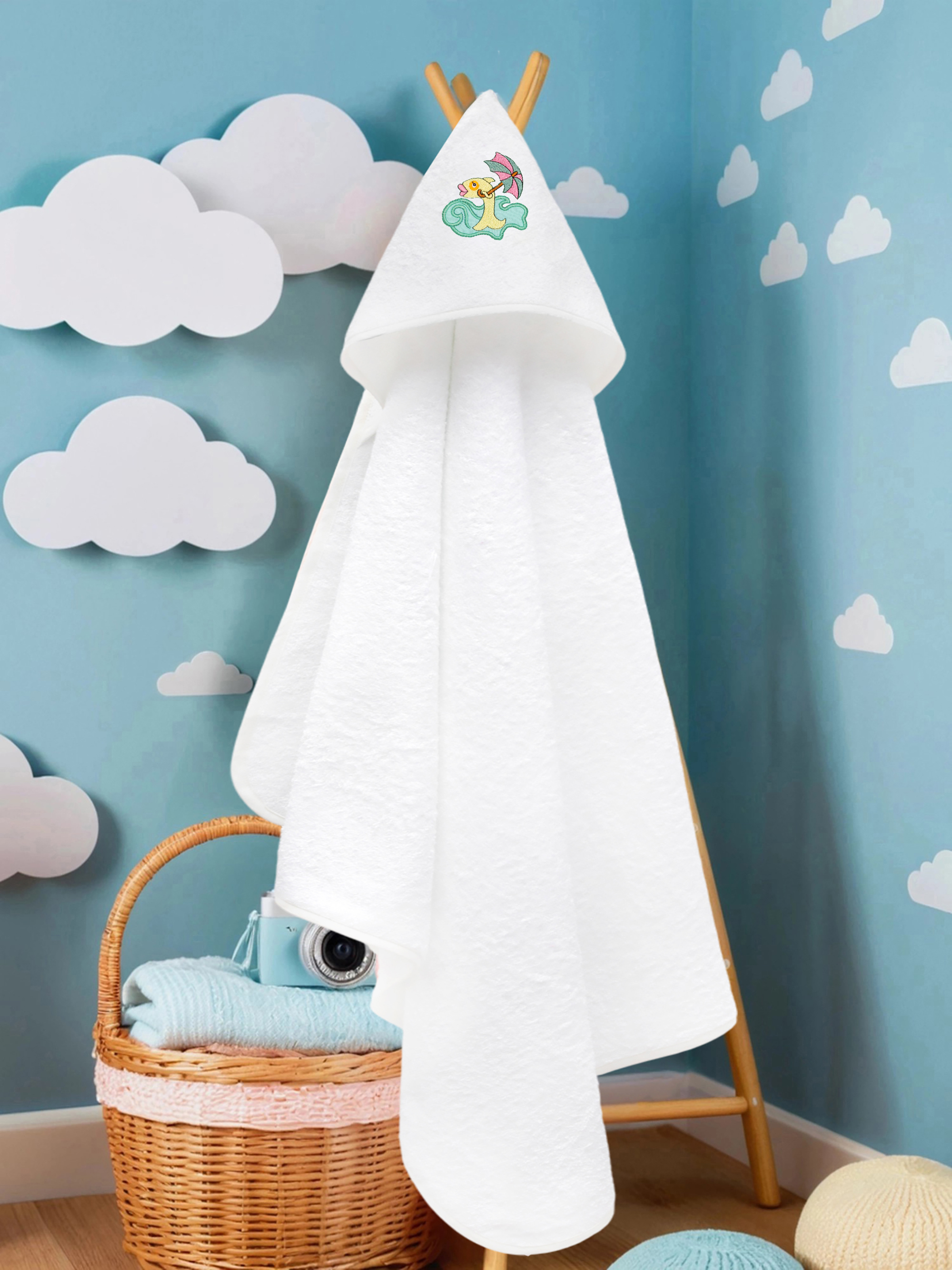 Полотенце уголок Wellness Малыш-00/00_Р 80 x 100 см 1 шт. - фото 1