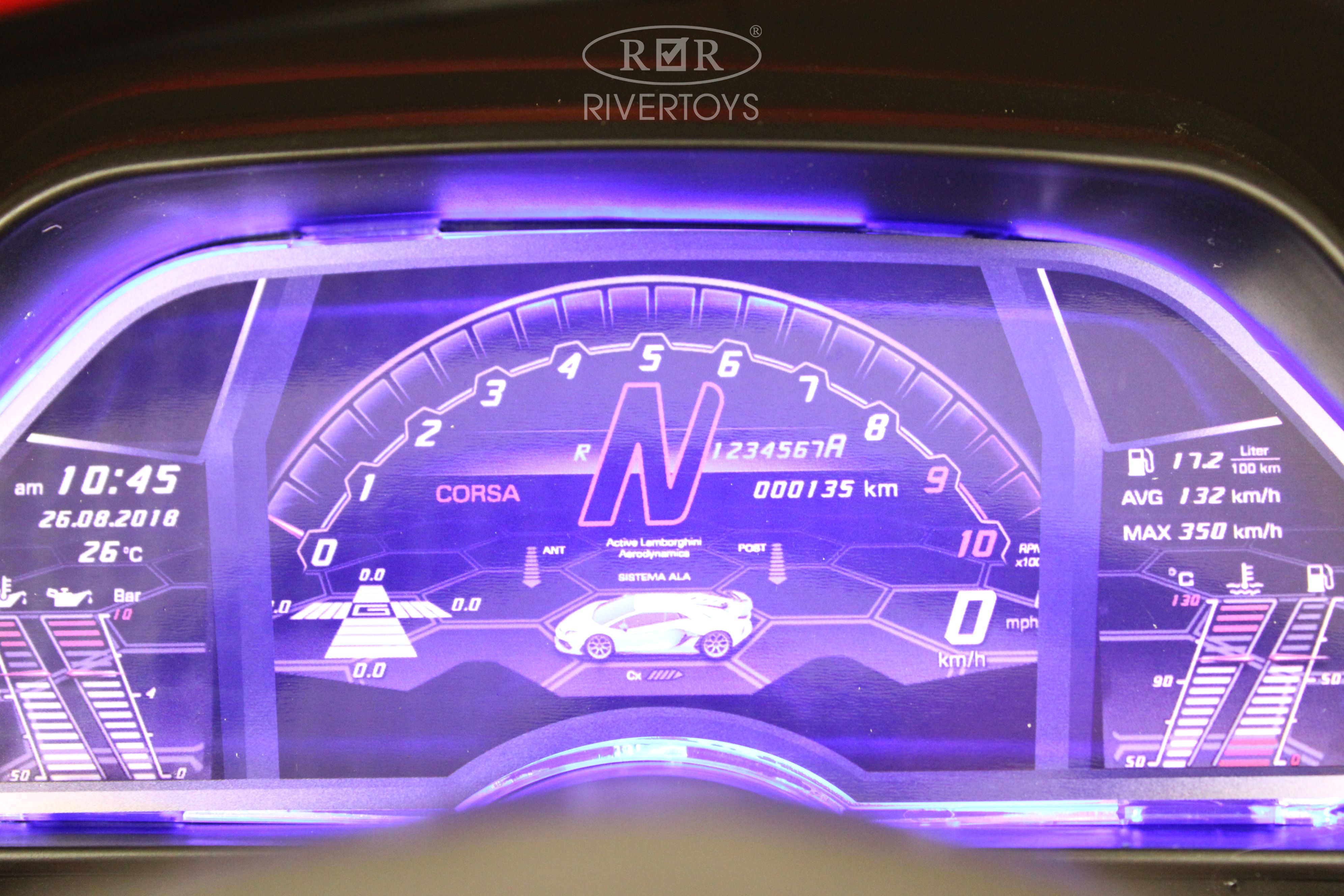 Электромобиль RIVERTOYS A111MP-RED С пультом ДУ - фото 14