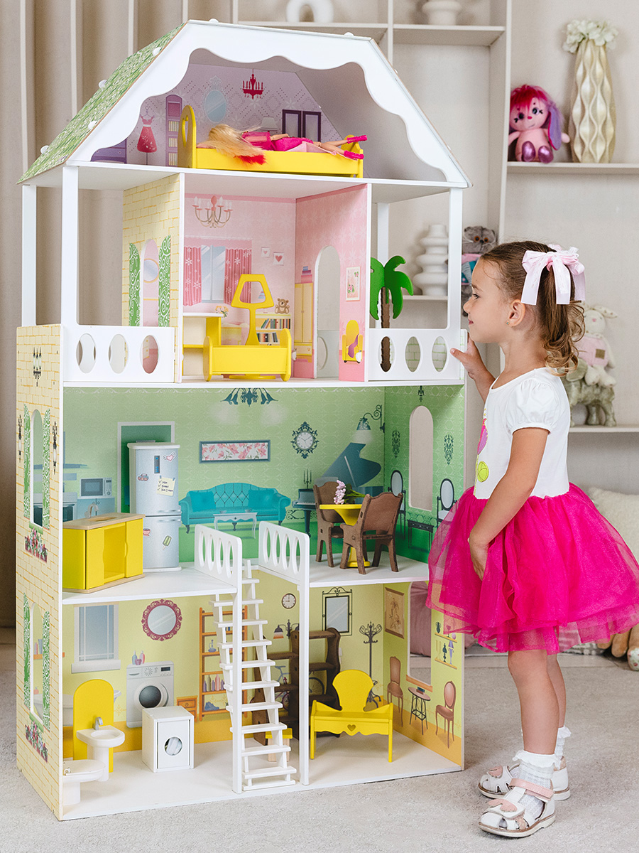 Домик для кукол PAREMO с мебелью PD318-01 - фото 2
