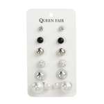 Пусеты 6 пар Queen fair