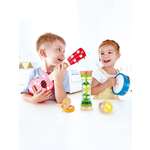 Игрушка музыкальная Hape Мини-группа гитара, бубен