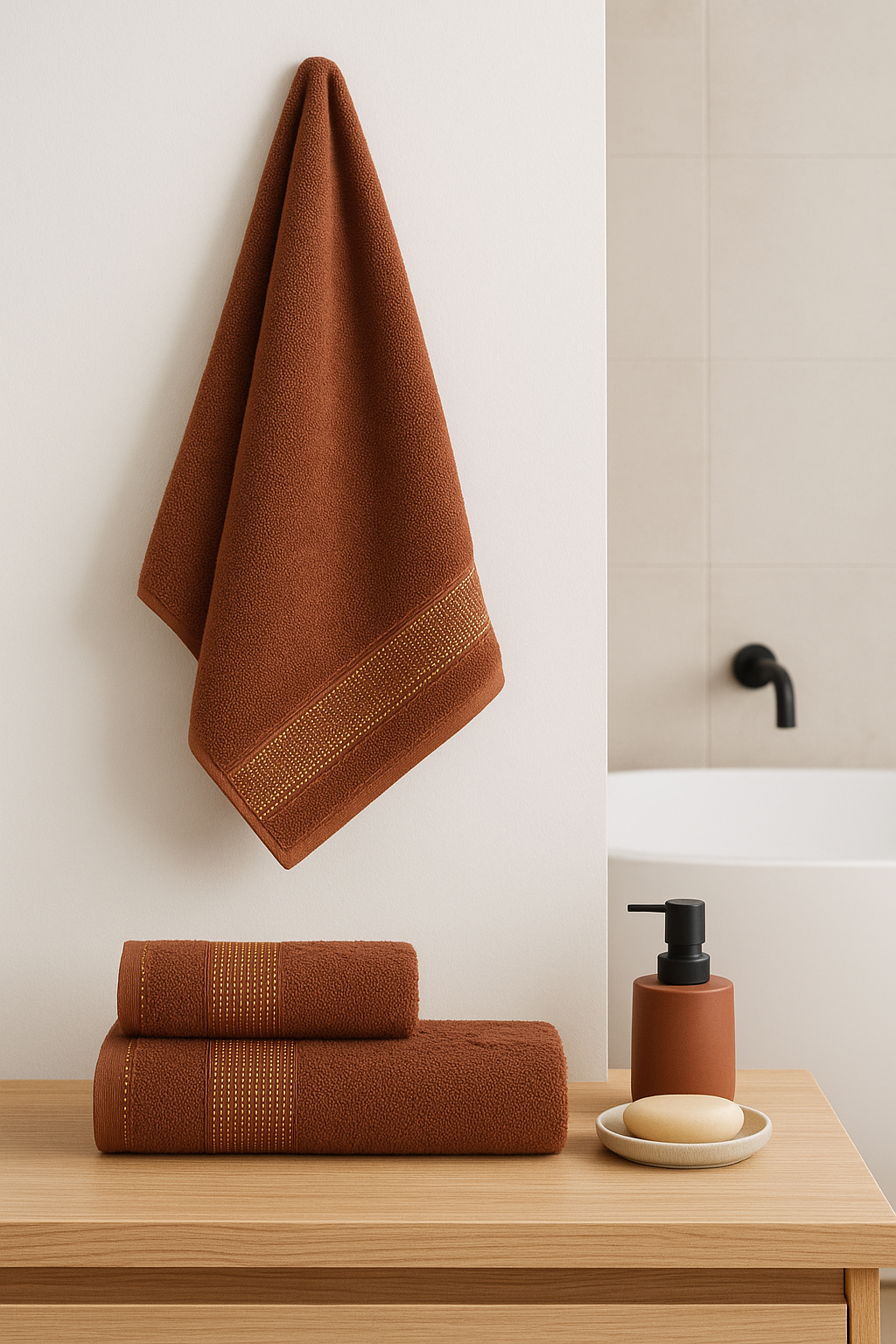 Полотенце Ночь Нежна Goldy 70 x 130 см - фото 1