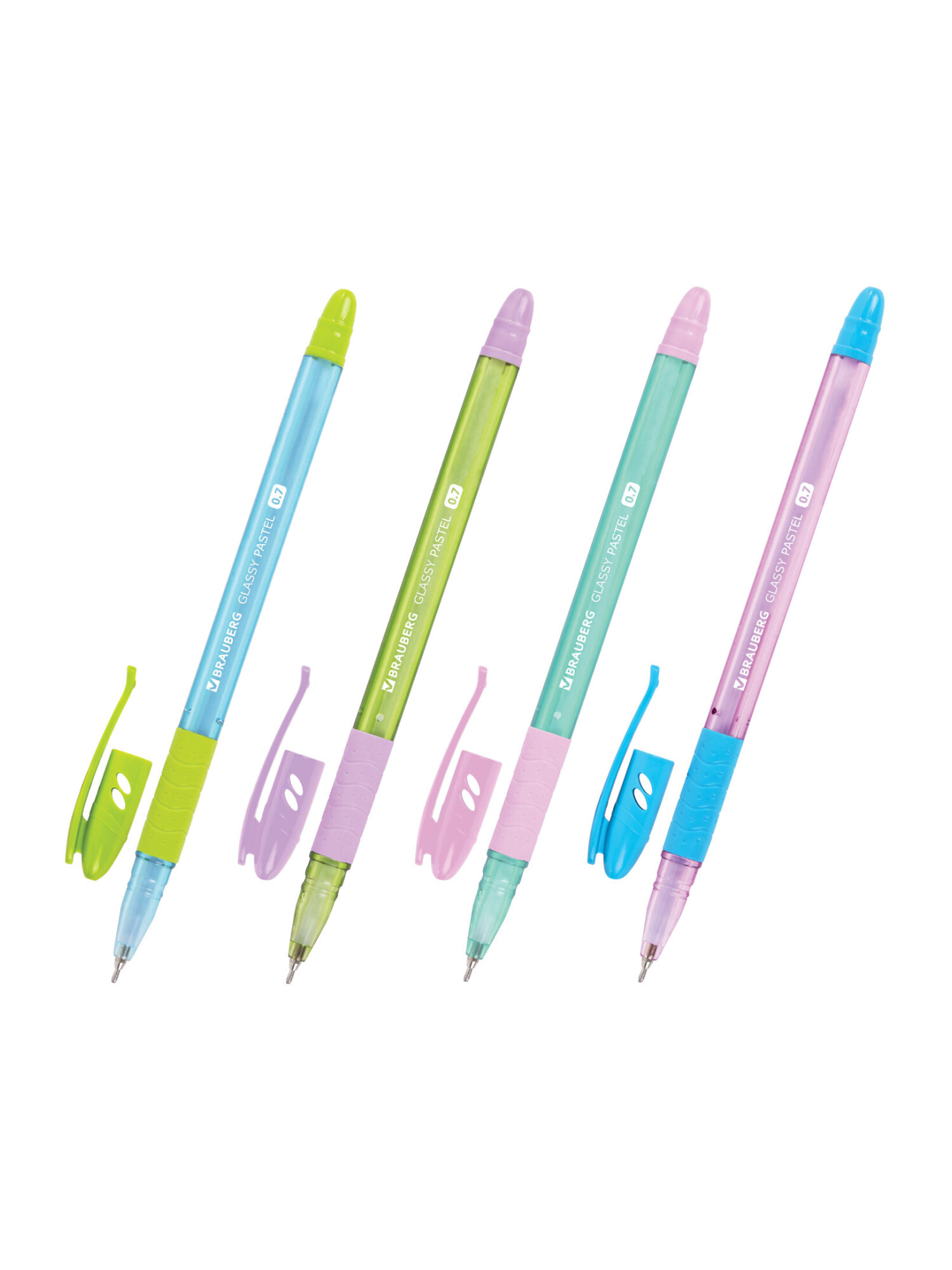 Ручка шариковая Brauberg 12 шт. - фото 7