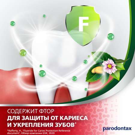 Зубная паста Parodontax с фтором травы