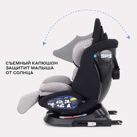 Автокресло Rant Nitro Isofix 0+/1/2/3 (0-36 кг) бежевый