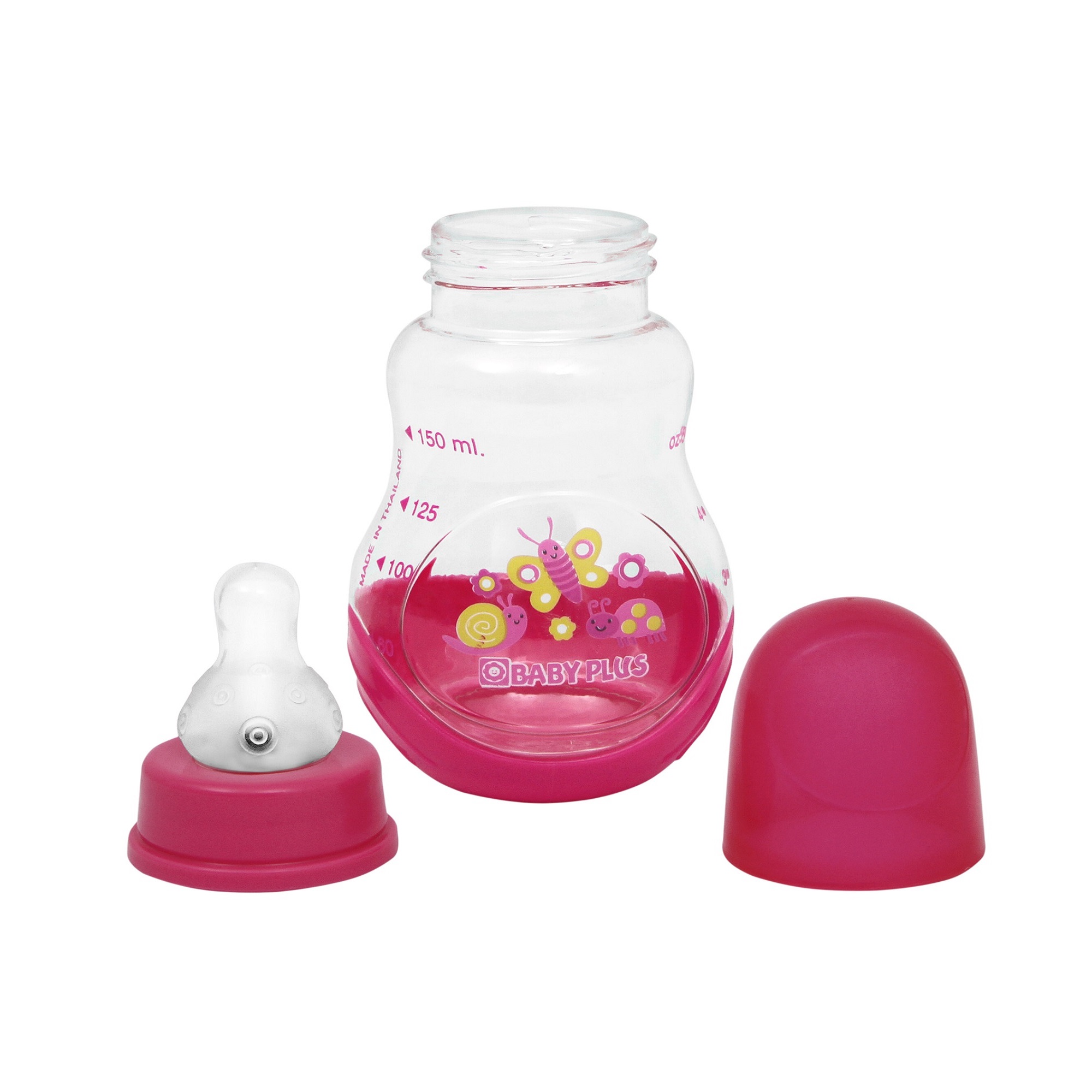 Бутылочка Baby Plus 125 мл - фото 1