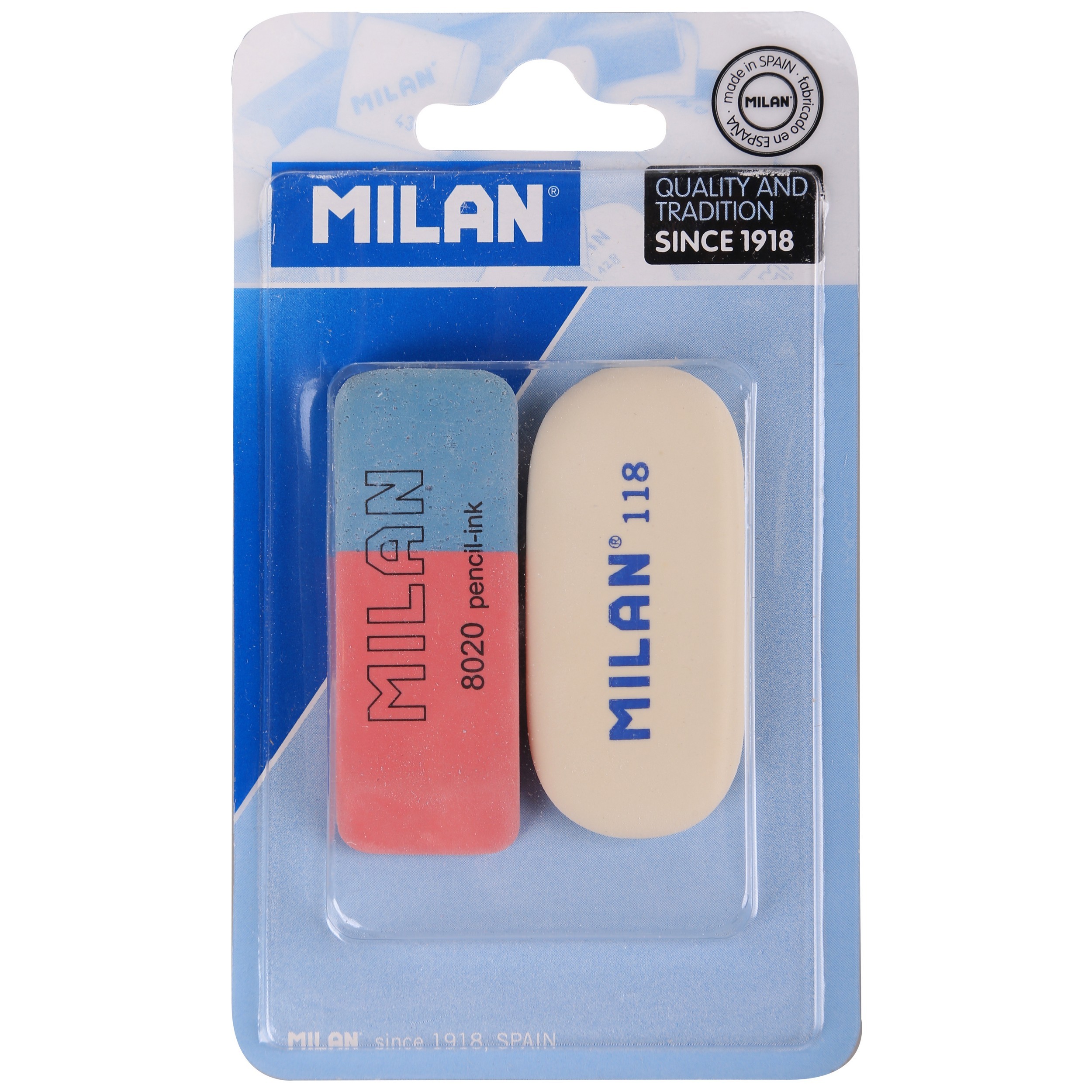 Ластик MILAN 2 шт. - фото 2