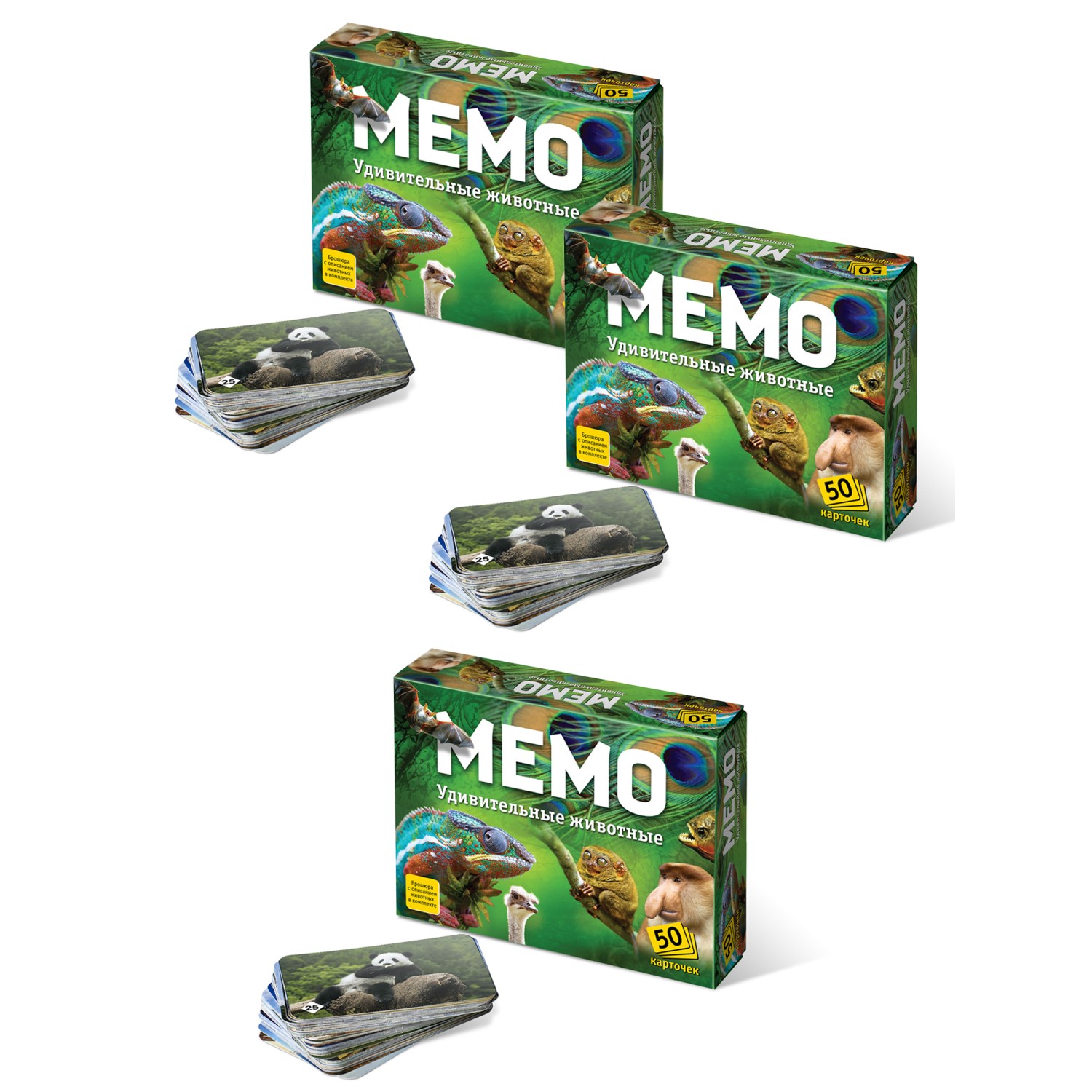 Настольная игра Нескучные игры Мемо - фото 1