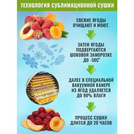 Здоровый Перекус FreezStail Клубника